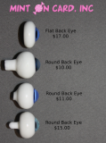 14mm BJD Eyes - Dark Purple (Round)